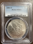 1884-O $1 MS64