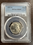1937-S 25C MS65