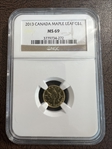 2013 $1 Maple Leaf/Au MS69