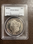 1878-S $1 MS64