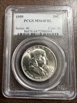 1959 50C MS64FBL
