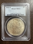 1921-S $1 MS63