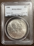1900 $1 MS62