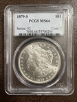 1879-S $1 MS64