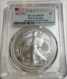 2022-(W) $1 Silver Eagle Struck at West Point First Strike MS70
