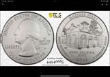 2016-P 25C Harpers Ferry NP First Day of Issue - Denver 5 oz Silver SP70