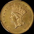 1858 G$1 MS63