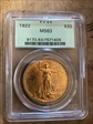 1922 $20 MS63