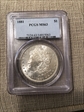 1881 $1 MS63