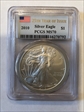 2010 $1 Silver Eagle MS70