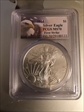 2014 $1 Silver Eagle First Strike MS70