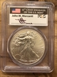 2014 $1 Silver Eagle Mercanti Signature MS70