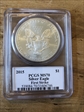 2015 $1 Silver Eagle First Strike Mercanti Signature MS70