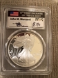 2007-W $1 Silver Eagle Mercanti Signature PR70DCAM