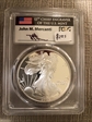 2004-W $1 Silver Eagle Mercanti Signature PR70DCAM
