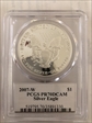 2007-W $1 Silver Eagle Mercanti Signature PR70DCAM