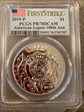 2019-P $1 American Legion 100th Ann 100th Anniversary First Strike PR70DCAM