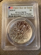 2020-P $1 Basketball Hall of Fame First Day of Issue MS70