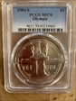 1984-S $1 Olympic MS70