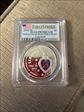 2022-W $1 National Purple Heart Hall of Honor Colorized First Strike PR70DCAM