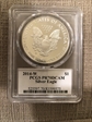 2014-W $1 Silver Eagle Mercanti Signature PR70DCAM