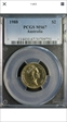 1988 $2 MS67