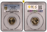 2018 $2 3rd Portrait 30th Ann. $2 Coin MS65