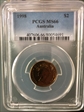 1998 $2 MS66