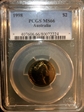 1998 $2 MS66