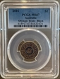 2016 $2 Olympic Team - Black Colorized MS67