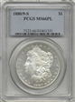 1880/9-S $1 MS66PL