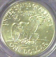 1971-S $1 FS-401, Peg Leg MS65