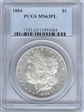 1884 $1 MS63PL