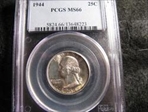 1944 25C MS66