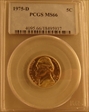 1975-D 5C MS66