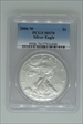 2006-W $1 Burnished Silver Eagle SP70