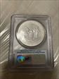 2008-W $1 Burnished Silver Eagle First Strike SP70