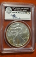 2006-W $1 Burnished Silver Eagle 20th Anniversary First Strike SP70