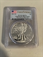 2013-W $1 Enhanced Silver Eagle West Point Mint Set First Strike SP70