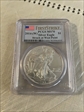 2014-(W) $1 Silver Eagle Struck at West Point First Strike MS70