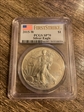 2015-W $1 Burnished Silver Eagle First Strike SP70