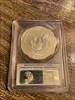 2015-W $1 Burnished Silver Eagle First Strike SP70