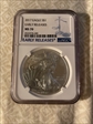 2017 $1 Silver Eagle First Strike MS70