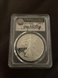 2019-S $1 Silver Eagle First Day of Issue Gary Whitley Signature PR70DCAM