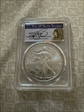 2012 $1 Silver Eagle Thomas Cleveland Native MS70