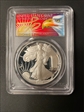 1992-S $1 Silver Eagle Cleveland Eagle with sun PR69DCAM