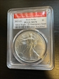 2021-(S) $1 Silver Eagle - T1 Emergency Issue Struck at San Francisco First Strike MS70