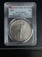 2021 $1 Silver Eagle - Type 2 First Day of Issue MS70
