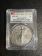 2022-W $1 Burnished Silver Eagle First Day of Issue SP70