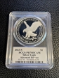 2023-S $1 Silver Eagle Advanced Release Emily Damstra Flag PR70DCAM